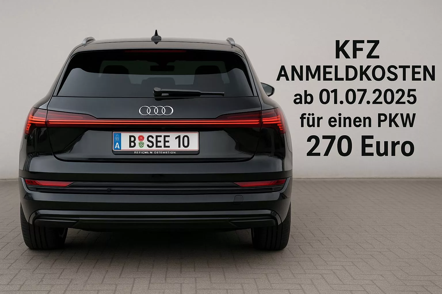 neue Anmeldekosten für Fahrzeuge, Kfz versicherung, Seeblickmakler, Versicherungsmakler Bodensee, Josef mager